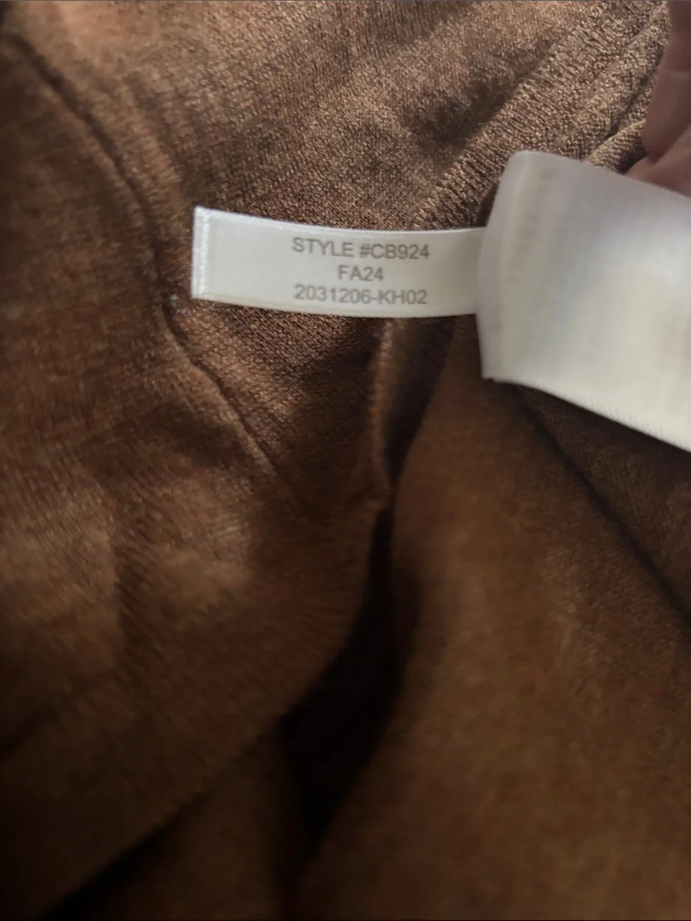 J. Crew Women's Carolyn Fitted Crewneck Sweater in Merino Wool Sz M Brown